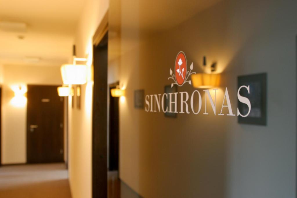 Hotel Sinchronas Telšiai Eksteriør bilde